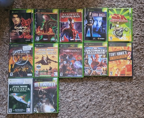 Original xbox lot empty - original,